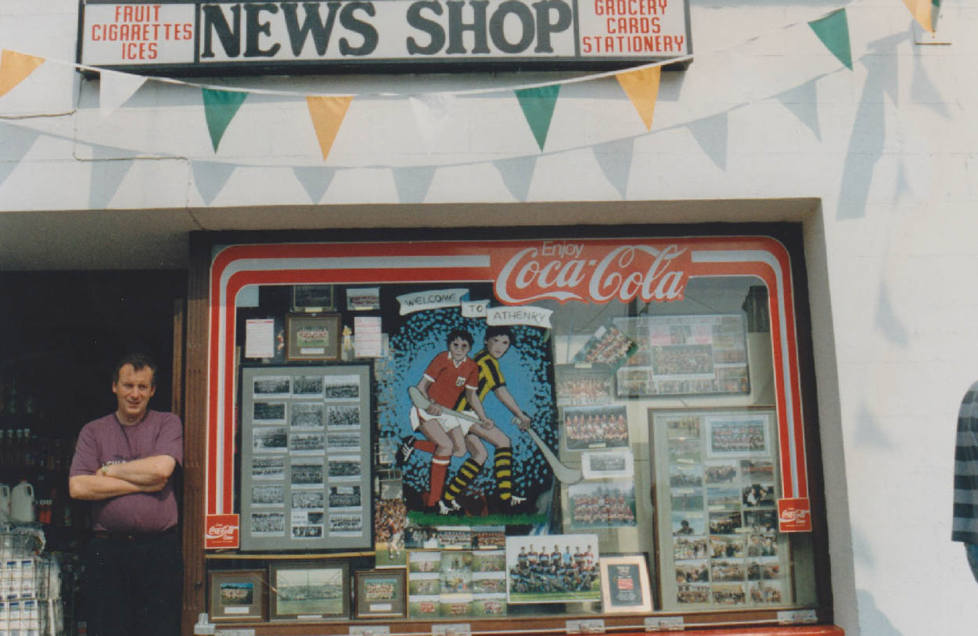 National Feile na nGael Finals in Athenry 1992 Slide background